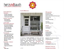 Tablet Screenshot of herzundbauch.com